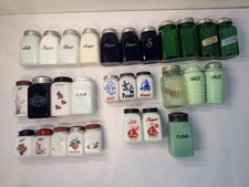 Vintage And Antique Salt, Pepper, And Spice Shakers Art Deco 1900s picture