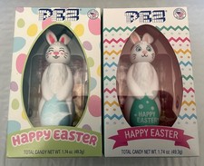 2024 & 2026 Retired  PEZ Candy Dispenser’s Easter Bunny Gift Box Read Descriptio picture