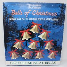 Mr Christmas 1991 Lighted Musical Brass Bells of Christmas 15 Songs New 10 Bells picture