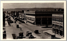 Vintage RPPC Wilson Postcard ~ Longview, Washington, Commerce Street Real Photo picture