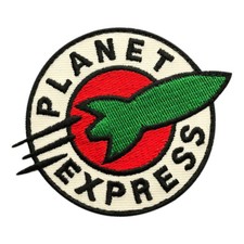 FUTURAMA Planet Express Embroidered Hook fastener Patch (2.5 inch)  picture