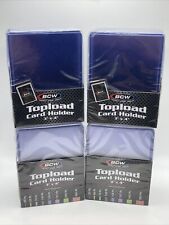 BCW 3X4 Toploaders Regular 35pt Point 4 Packs of 25, 100 Total picture