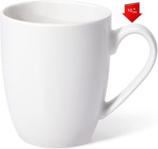 16-Ounce Large Coffee Mug with Handle Teacup Creative Coffee Mug (White) picture