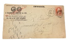 J Barton Smith Manufacturers Files Rasps Saws Philadelphia PA Envelope Front ED picture
