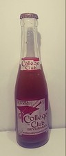 VINTAGE 1950`s COLLEGE CLUB ,FULL BEVERAGE BOTTLE,WINDSOR,PENN. 6OZ,FREE SHIPP picture