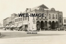1940 JESSE JAMES GANG CAFE 8X12 PHOTO-NORTHFIELD MN MAIN ST. ROADSIDE AMERICANA picture