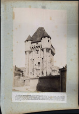 France, Nevers, Porte du Croux vintage print print print d'era 36.5x25  picture