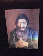 RARE Lenticular Rasputin Marc Davis Concept Art Haunted Mansion 1965 Disneyland picture