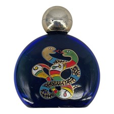 Vintage Niki de Saint Phalle Enamel Entwined Serpents Zodiac 1 oz Half Full picture