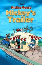 Mickeys Trailer 1938 Poster Print Wall Art Movie Decor picture