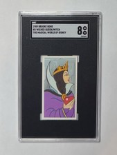 Wicked Queen Witch - 1989 Brooke Bond The Magical World of Disney #2  SGC 8 picture