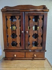 Vintage Herb / Spice Rack w/ 12 labeled Jars picture
