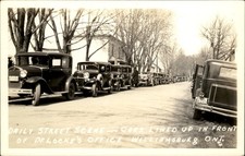 Williamsburg ON Daily Street Scene Dr. Locke  c1930s Real Photo Postcard bhn picture