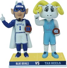 Duke Blue Devils North Carolina Tar Heels Basketball Rivalry Bobblehead picture