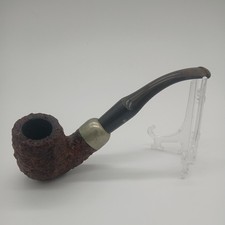 Vtg Peterson System Standard XL307 Bent Billiard Tobacco Pipe Army Mount picture