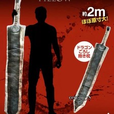 Berserk Guts Dragon Killer Great Sword 200CM Life-size Body Pillow Ornament Gift picture