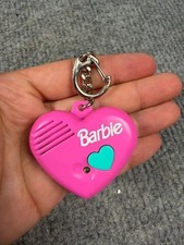 Barbie 1997 Mattel Heart Shaped Keychain picture