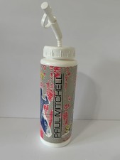 PAUL MITCHELL Special Edition Sports Water Bottle Vintage 1990s RARE Hair Style picture
