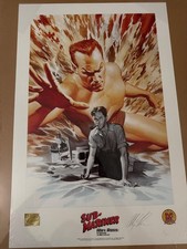 Alex Ross Signed Sub-Mariner Print #85/299 Dynamic Forces Marvel Limited Edition picture
