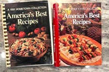 2 Cookbook Bundle: America's Best Recipes 1991 Hometown Collection Cookbook picture
