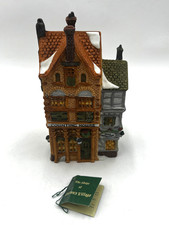 Dept 56 Dickens Village Silas Thimbleton Barrister Counting House 1988 Lighted picture