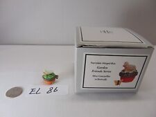 Porcelain Hinged Box Trinket Midwest PHB  New Mini Caterpillar With Butterfly picture