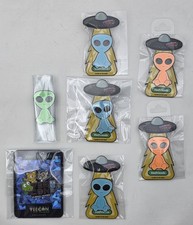 VeeFriends Pin Lot VeeCon & NYCC Adapatable Alien UFO Glow In Dark Lot of 7 picture