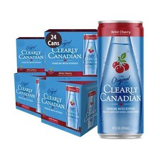 Clearly Canadian Wild Cherry Sparkling Spring Water Beverage, Natural & Carbo... picture