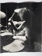 Deep Purple Photo Ian Paice  Barrie Wentzel Stamped 29cm x 24cm Promo circa 1970 picture