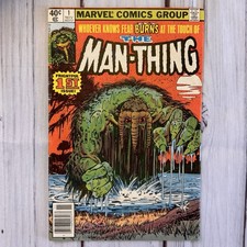 The Man-Thing #1 Marvel Comics, Frightful 1st Issue picture