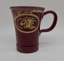 NEW DENEEN POTTERY HINDERER KNIVES RED COLLECTIBLE COFFEE CUP MUG 2022 picture