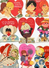 Vintage Valentine Cards, Lot of 9 picture