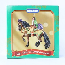 Breyer 2003 Father Christmas Ornament Santa Horse 5th Series 700113 picture