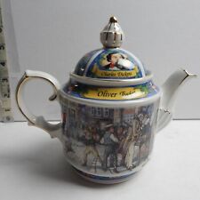 Vintage Sadler Oliver Twist Charles Dickens Teapot picture