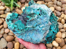 Large 11-lb Raw Malachite Chrysocolla, Unstablized. 9.5