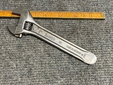 Vintage Bahco 6” Adjustable Bicycle Wrench With Tire Spoon Handle Sweden  picture