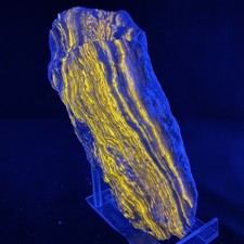 Huge Fluorescent Sphalerite in Baryte: Hot Springs District, North Carolina picture