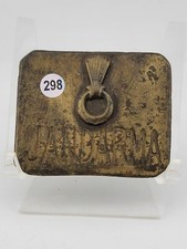 RARE WW1 OTTOMAN EMPIRE TURKEY OSMANLI GANDARMA MILITARY OFFICER BELT BUCKLE  picture