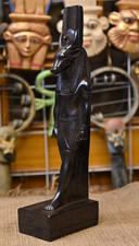 Authentic Ancient Egyptian Antiques statue Of Hathor Egyptian Cow Egyptian BC picture