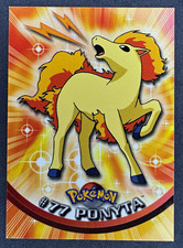 Topps Pokémon TV Animation Edition #77 Ponyta Trading Card 2000 Blue Logo picture