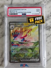 PSA 9 English Milotic ex 237/191 Surging Sparks Special Illustration Rare Holo picture