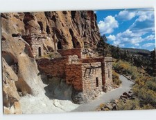 Postcard Talus House Bandelier National Monument In Frijoles Canyon USA picture