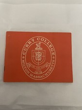 Vintage Late 1960s Curry College Student handbook  picture