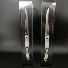 2 Rare Cutco Knife Award or Display 1721 KH Paperweight Kitchen Decor AS IS READ picture