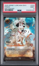 Disney Lorcana - Fabled Enchanted Pongo - Determined Father PSA 9 picture