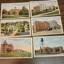 6 Chester Illinois postcards early 1900's  picture