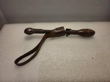 EARLY 1900s SPRING WITH LEATHER 8.25