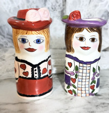 Ganz Bella Casa Susan Paley Judy & Victoria 4” Hearts Vase w/Magnet (A3174) picture