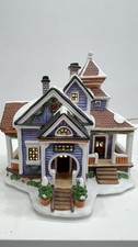 Carole Town Collection “The Caroline House” 2002 Porcelain Lighted House Retired picture