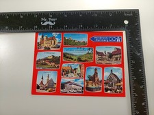 Autobahn 6 (A6) route between Heilbronn and Nuremberg in Germany Postcard picture